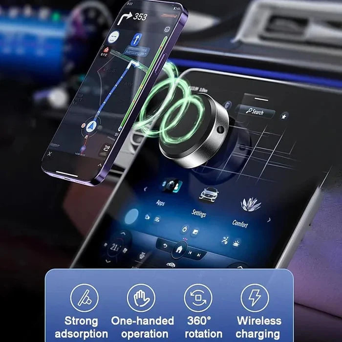 HOT SALE 45% OFFš„Double-Sided Phone Holder: Innovative Dual Suction Cup and Magnetic Design