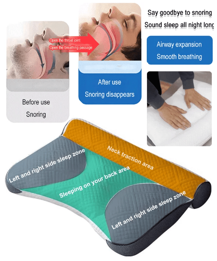 HOT SALE 45% OFFđ„Sleep Enhancing Cervical Support Comfort Down Pillow