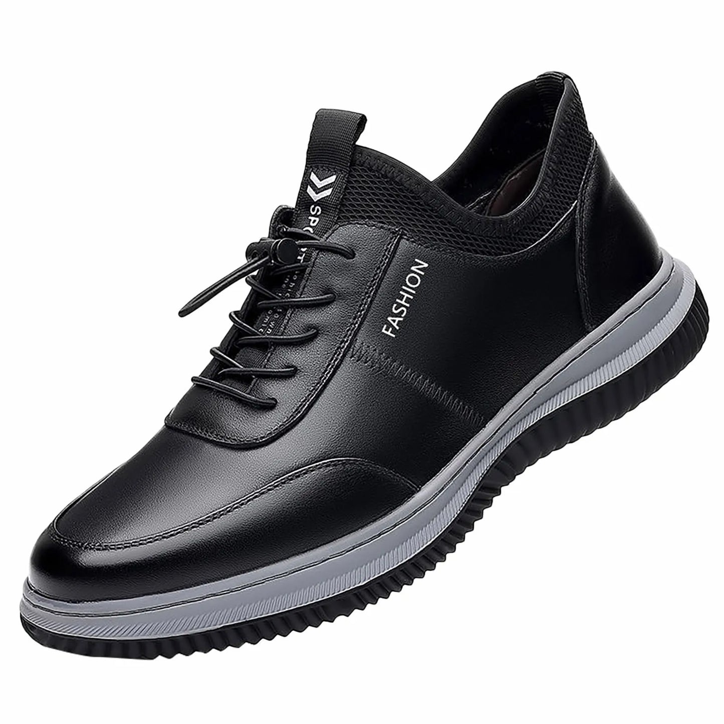 Zapatillas ortopédicas de cuero cómodas para hombre
