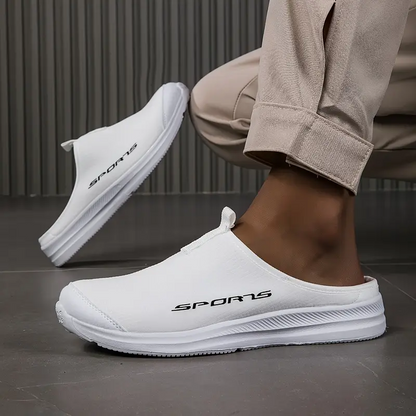 Summer Sale 50% Off❤️ Comfortable Men's Orthopedic Slippers | Casual Slip-On Driving Shoes