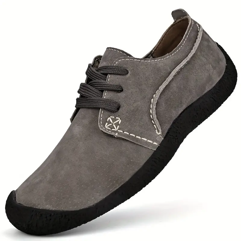 Summer Promotion 49% Off💝 Men's Premium Suede Orthopedic Walking Shoes - Breathable, Anti-Skid, All-Day Comfort