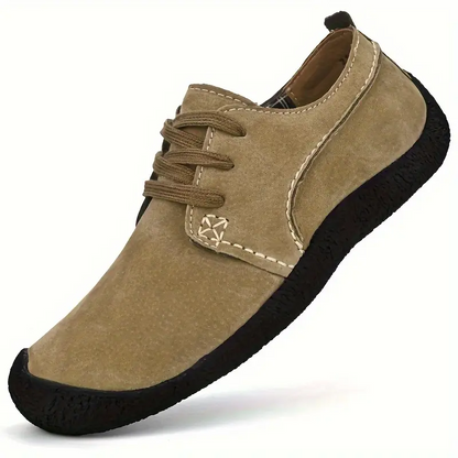 Summer Promotion 49% Off💝 Men's Premium Suede Orthopedic Walking Shoes - Breathable, Anti-Skid, All-Day Comfort