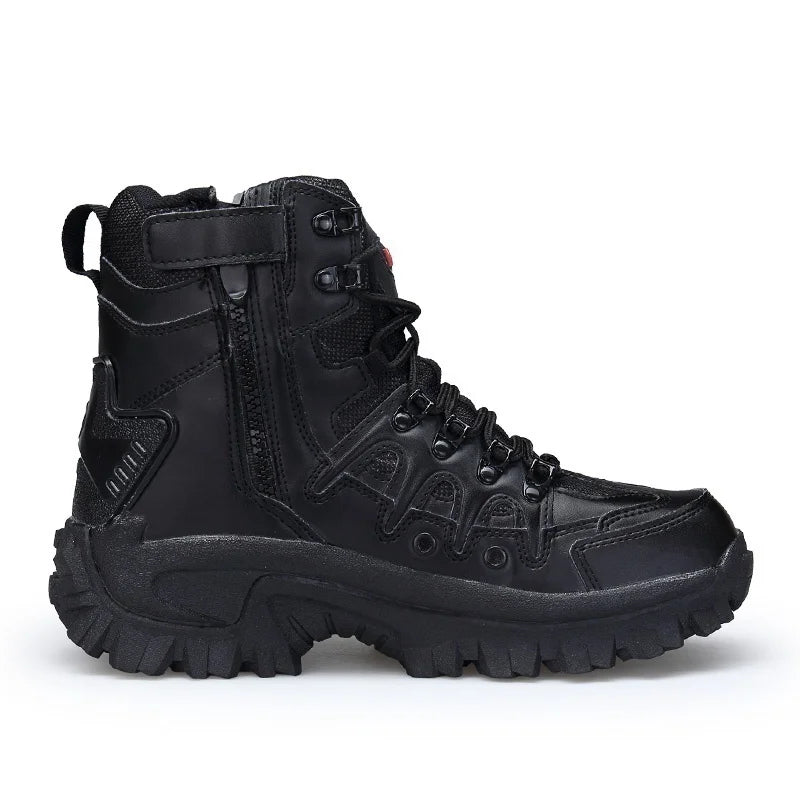 Oferta de esta semana: 45% de descuento🔥Botas de combate de invierno antideslizantes e impermeables para hombre 