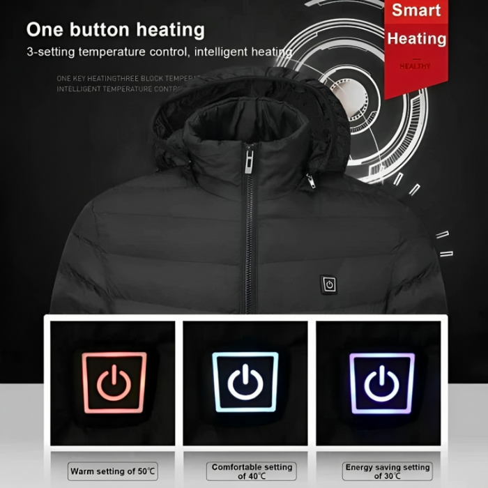 🎁 Christmas Sale 50% Off🎄 Cozy Heated Wrap Jacket for Men/Women