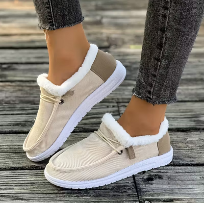 Fall Comfort Sale 50% Off❤️ CozyStep™ Women’s Orthopedic Fur-Lined Slip-On Shoes