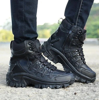 Oferta de esta semana: 45% de descuento🔥Botas de combate de invierno antideslizantes e impermeables para hombre 